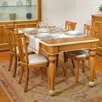 Picture Original rectangular extendable table