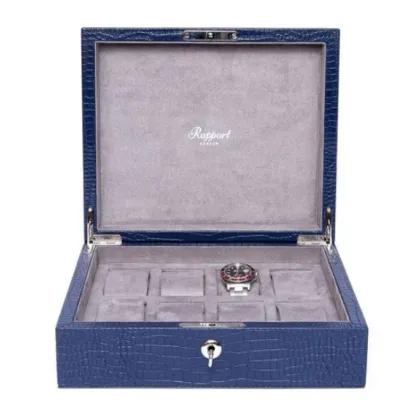 Picture A handmade box for 8 watches from an English brand