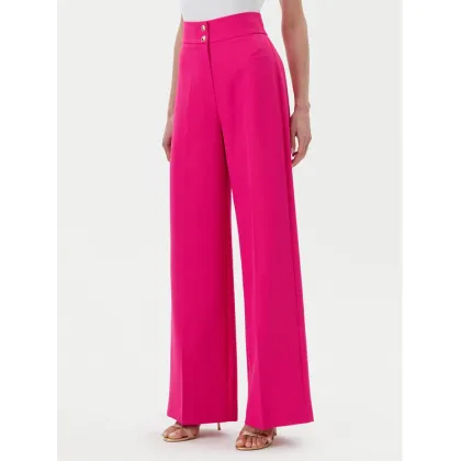 Zdjęcie Maryley Spodnie materiałowe 25EB680/M25/43AL Różowy Regular Fit