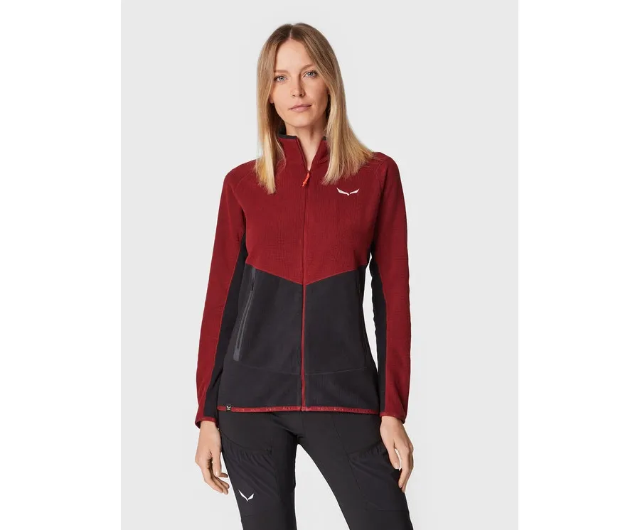 obrazek 1 Salewa Bluza techniczna Paganella 27925 Bordowy Regular Fit