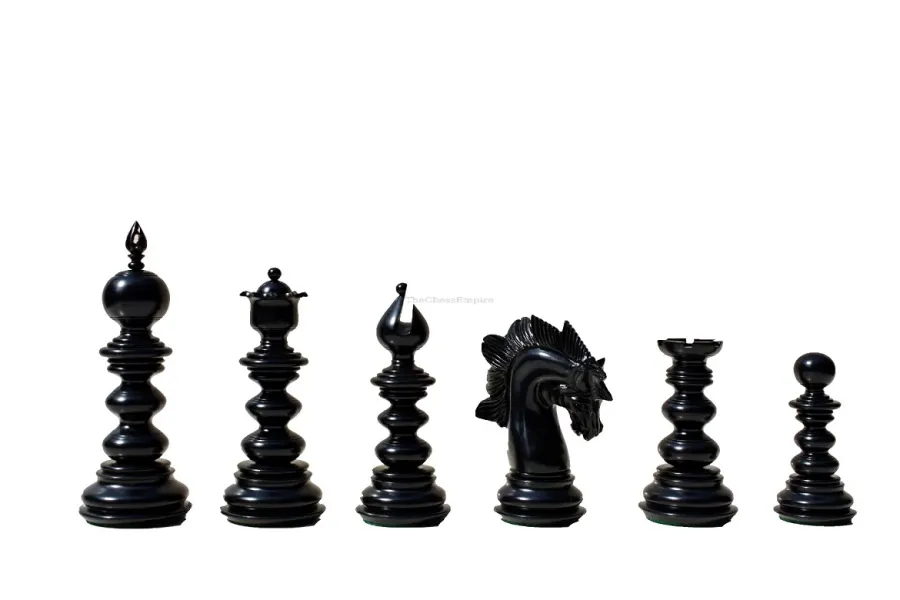 obrazek 5 Ekskluzywne pionki do szachów z matowym wykończeniem - The Chess Empire