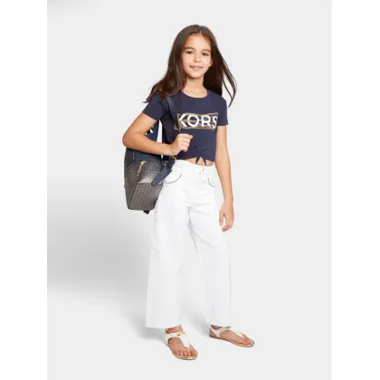 Zdjęcie MICHAEL KORS KIDS T-Shirt R15188 S Granatowy Regular Fit