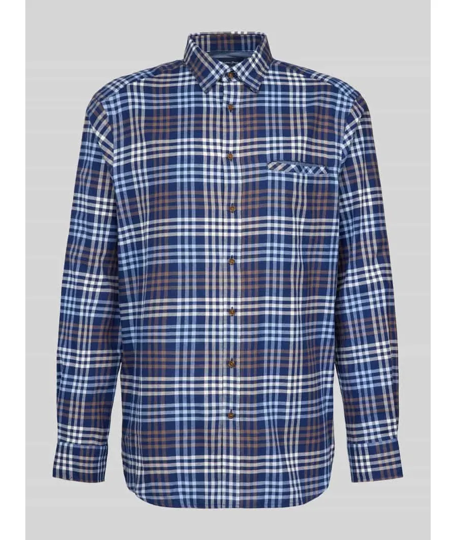 obrazek 1 Koszula casualowa o kroju regular fit z brustaszą