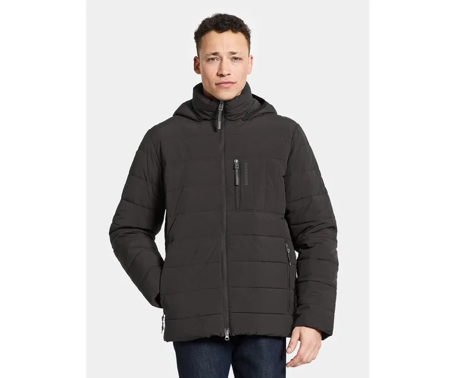 obrazek 1 Didriksons Kurtka zimowa Jona Usx Jkt 504923 Czarny Regular Fit