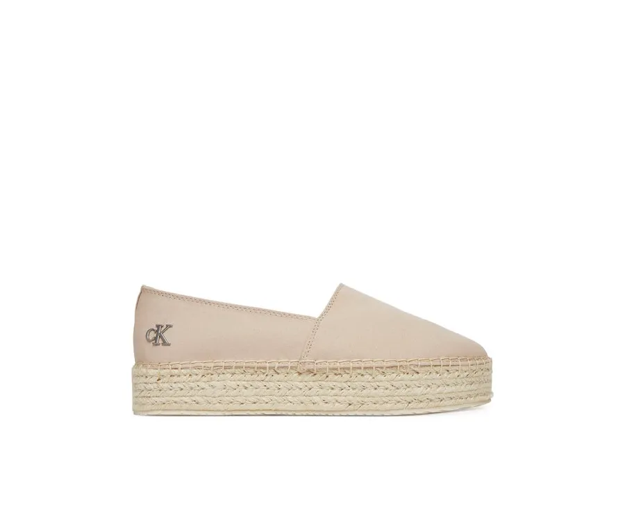 obrazek 1 Calvin Klein Jeans Espadryle Flatform Esdparille Mg/Hdw YW0YW01737 Różowy