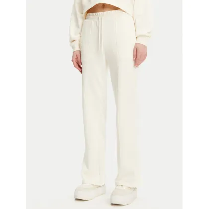 Zdjęcie Converse Spodnie dresowe 10028418-A01 Écru Wide Leg