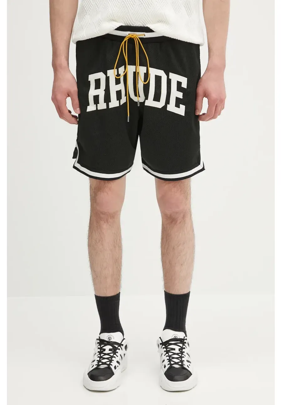 obrazek 1 RHUDE szorty Collegiate Basketball męskie kolor czarny RHPS25SH02016