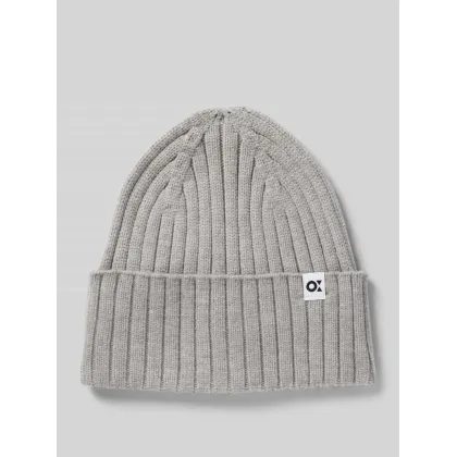Zdjęcie Czapka beanie z detalem z logo model ‘Adela’