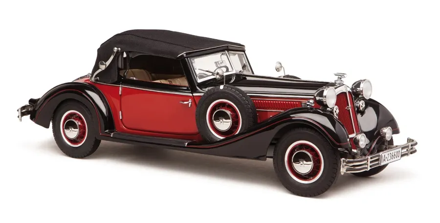 obrazek 1 Replika Horch 853, 1937 czerwono-czarny, skala 1:12