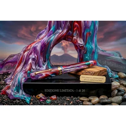 Zdjęcie Limitowane włoskie pióro Leonardo Eruption