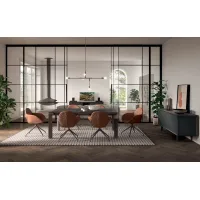 Picture Luxurious practical extendable table for the living room - Ozzio