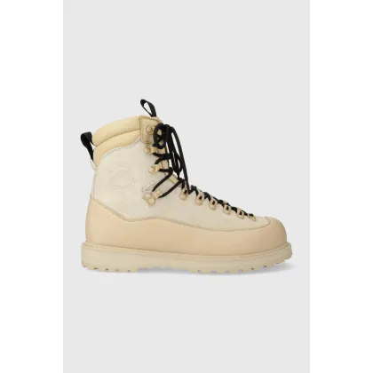 Zdjęcie Diemme buty skórzane męskie kolor beżowy