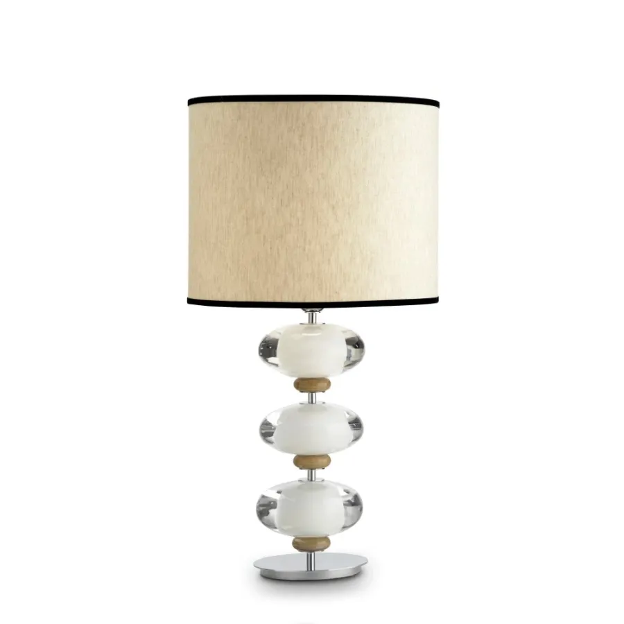 obrazek 1 Kamienna lampa stołowa H.67xL.38xP.38 cm