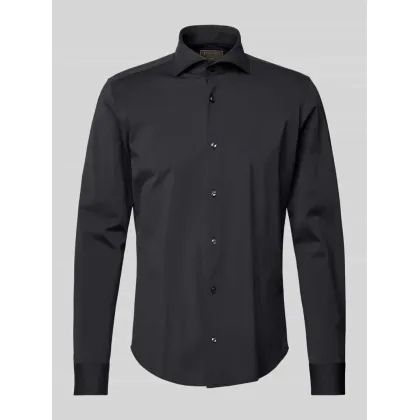 Zdjęcie Koszula biznesowa o kroju slim fit z listwą guzikową model ‘Pai’