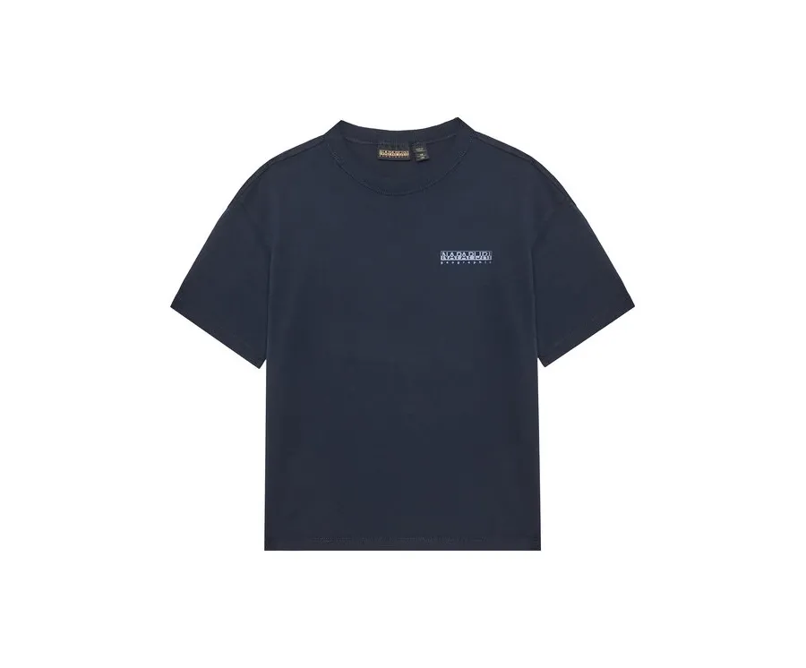 obrazek 1 Napapijri T-Shirt S-Ahr NP0A88ZO M Granatowy Regular Fit