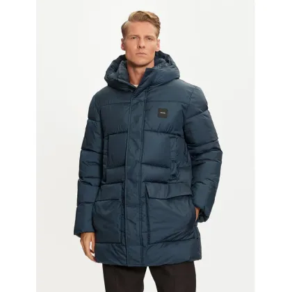 Zdjęcie Calvin Klein Płaszcz zimowy K10K113465 Niebieski Regular Fit