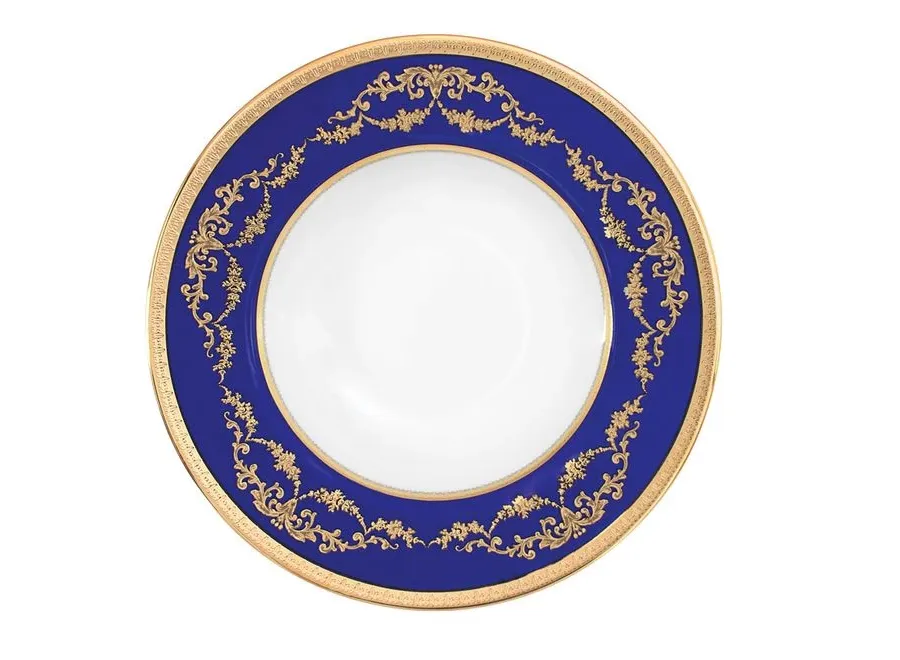 obrazek 1 Zjawiskowy talerz do zupy z kolekcji Imperio Blue