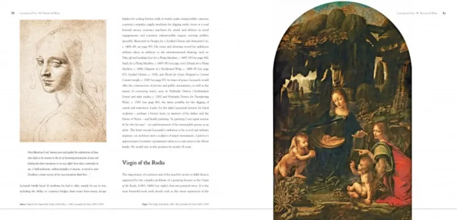 obrazek 3 Książka Leonardo da Vinci: arcydzieła - Flame Tree Publishing