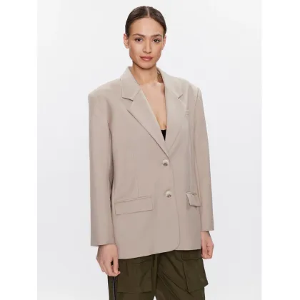 Zdjęcie Gestuz Marynarka Paulagz 10907014 Beżowy Oversize