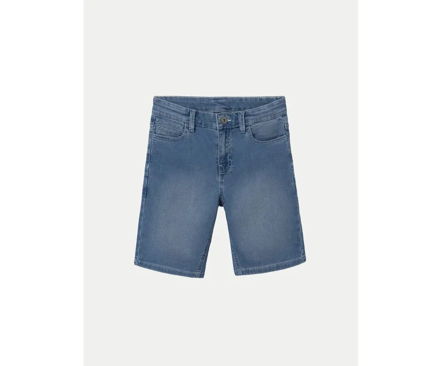 obrazek 1 Mayoral Szorty jeansowe 6203 Niebieski Regular Fit