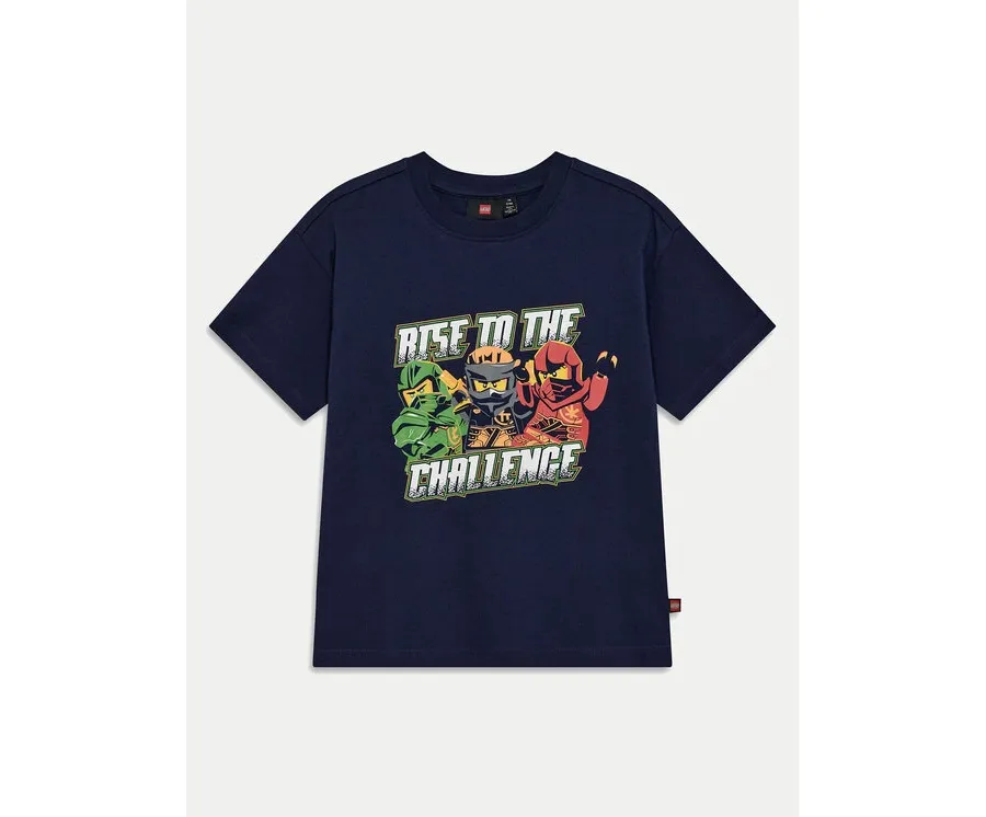 obrazek 1 LEGO T-Shirt Taffy 12011431 Granatowy Regular Fit