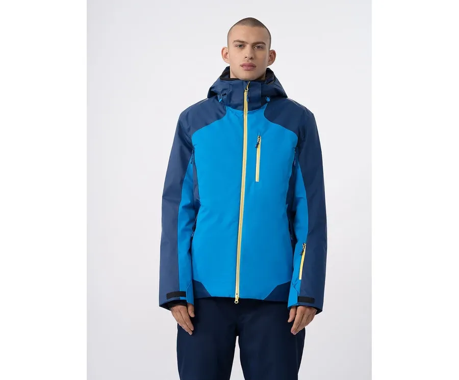 obrazek 1 4F Kurtka narciarska 4FAW23TTJAM283 Niebieski Regular Fit