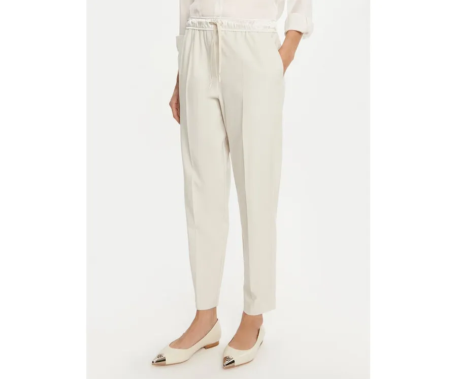 obrazek 1 Marella Spodnie materiałowe Cammino 2423136045 Écru Regular Fit
