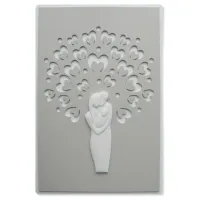 Zdjęcie Oryginalny panel dekoracyjny 40х60 cm z przedstawieniem rodziny