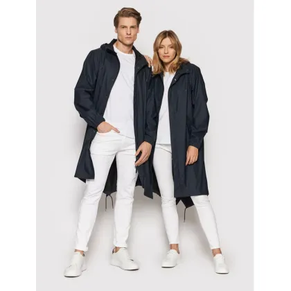 Zdjęcie Rains Kurtka przeciwdeszczowa Unisex 18140 Granatowy Regular Fit