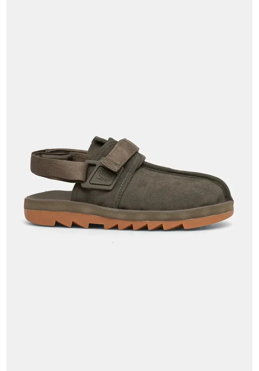 obrazek 1 Reebok klapki zamszowe Beatnik męskie kolor zielony 100210317