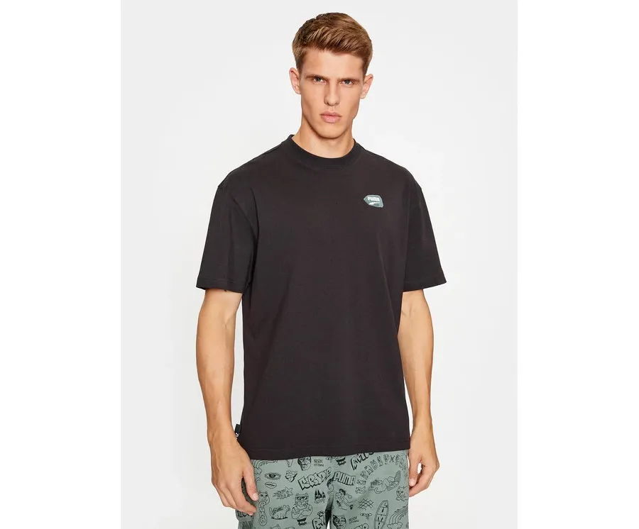 obrazek 1 Puma T-Shirt Downtown Graphic 621269 Czarny Regular Fit