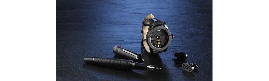 obrazek 3 Zestaw Pióro Wieczne/Zegarek/ Spinki BATMAN Montegrappa