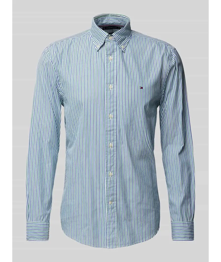 obrazek 1 Koszula casualowa z wyhaftowanym logo