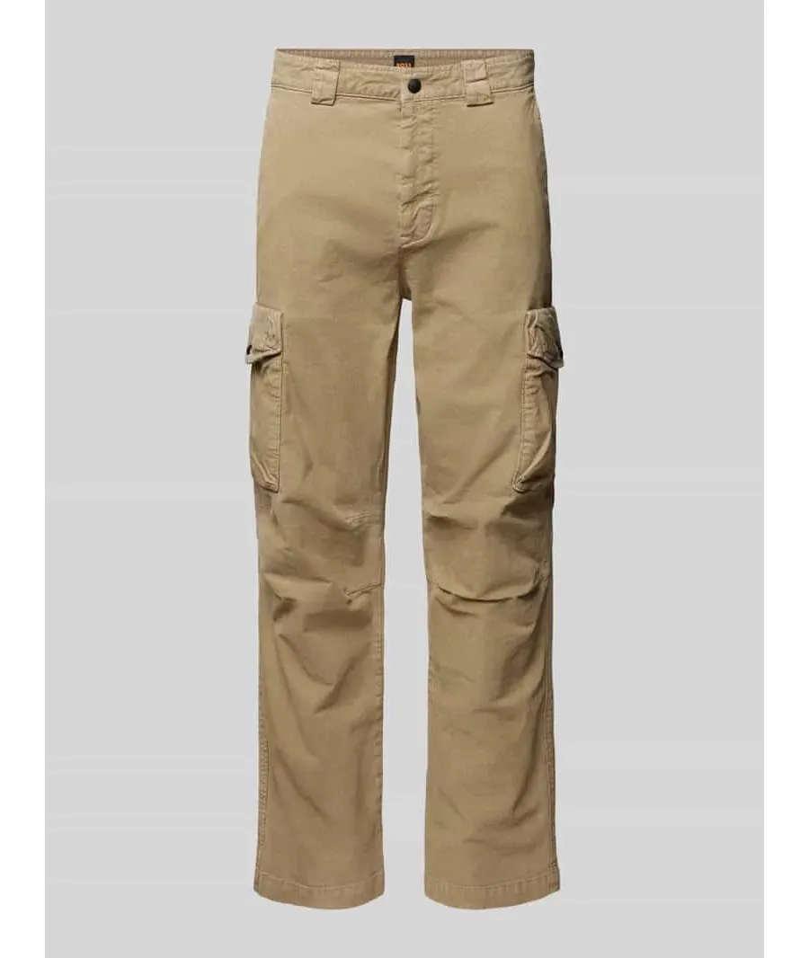 obrazek 1 Spodnie cargo o kroju regular fit ze szwami działowymi model ‘Sista’