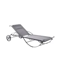 Picture A unique deckchair made of iron for the terrace