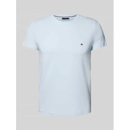 Zdjęcie Tommy Hilfiger T-Shirt MW0MW10800 Błękitny Slim Fit