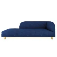 Picture Stylish blue chaise longue - Ana Roque