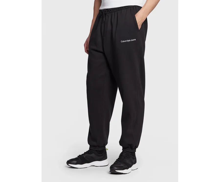 obrazek 1 Calvin Klein Jeans Spodnie dresowe J30J322925 Czarny Relaxed Fit