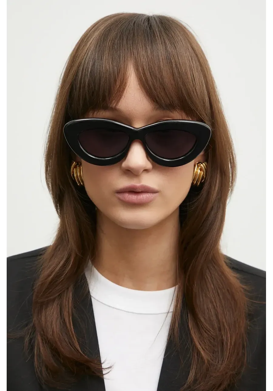 obrazek 1 Anine Bing okulary przeciwsłoneczne Alba Sunglasses damskie kolor czarny A.12.10604