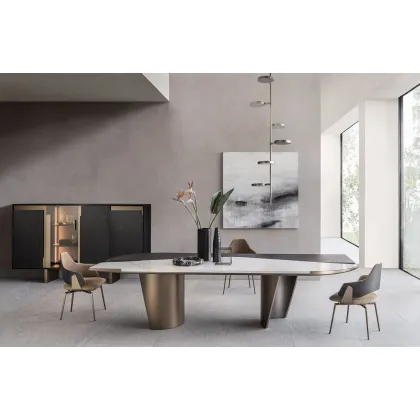 Zdjęcie Szykowny stół do eleganckiego salonu