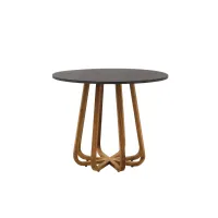 Picture A unique round Emily dining table with a stone top for the garden and terrace