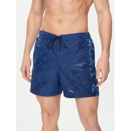 Zdjęcie Tommy Hilfiger Szorty kąpielowe UM0UM03211 Granatowy Slim Fit