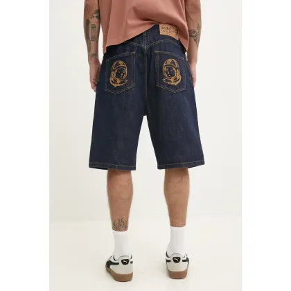 Zdjęcie Billionaire Boys Club szorty jeansowe Astro Denim Short męskie kolor niebieski B25125
