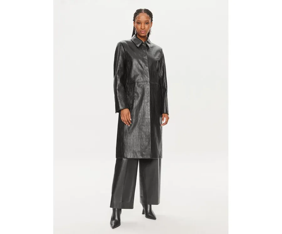 obrazek 1 Calvin Klein Płaszcz przejściowy K20K207081 Czarny Oversize