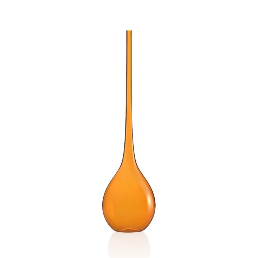 obrazek 1 Elegancki wazon ze szkła Murano w kolorze pomarańczowym