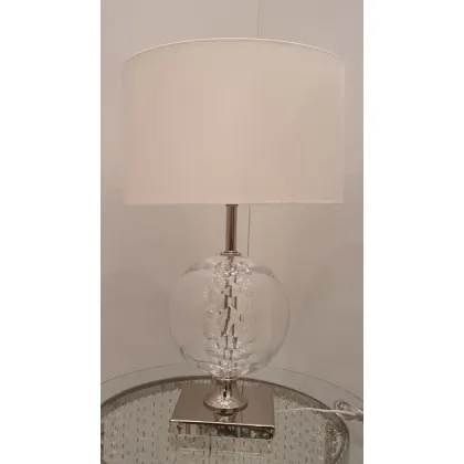 Zdjęcie Unikalna lampa stołowa wykonana z kryształu florenckiego – Il Paralume Marina