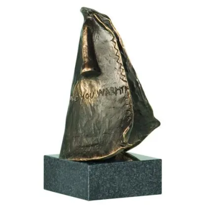 Zdjęcie Oryginalna statuetka wykonana z brązu