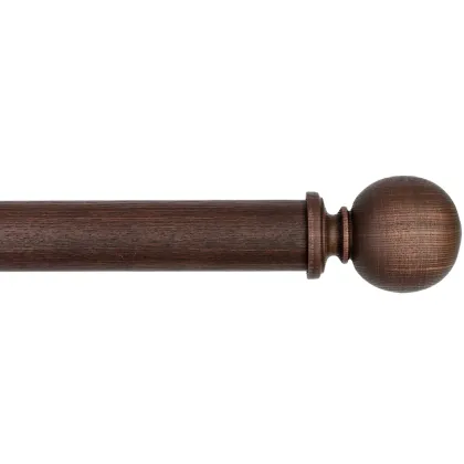 Zdjęcie Luksusowy drewniany karnisz w stylu rustykalnym - Byron & Byron ( komplet )