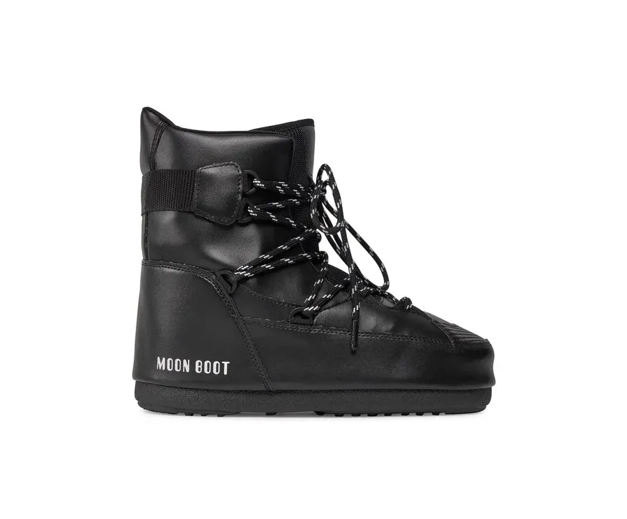 obrazek 1 Moon Boot Śniegowce Sneaker Mid 14028200001 Czarny