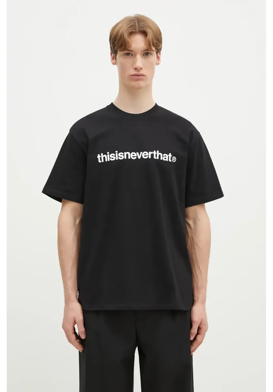 obrazek 1 thisisneverthat t-shirt T-Logo Tee męski kolor czarny z nadrukiem TN240TTSST01